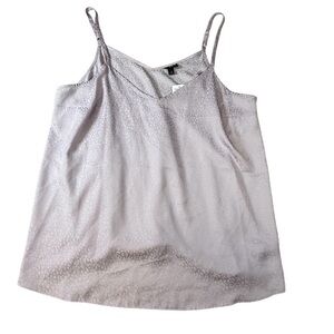 Torrid Sophie Leopard jacquard Charmeuse Swing Cami Lilac Purple Size 1 #67471